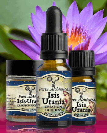 Isis-Urania Alchemical Elixir, Incense and Anointing Oil Ritual Set