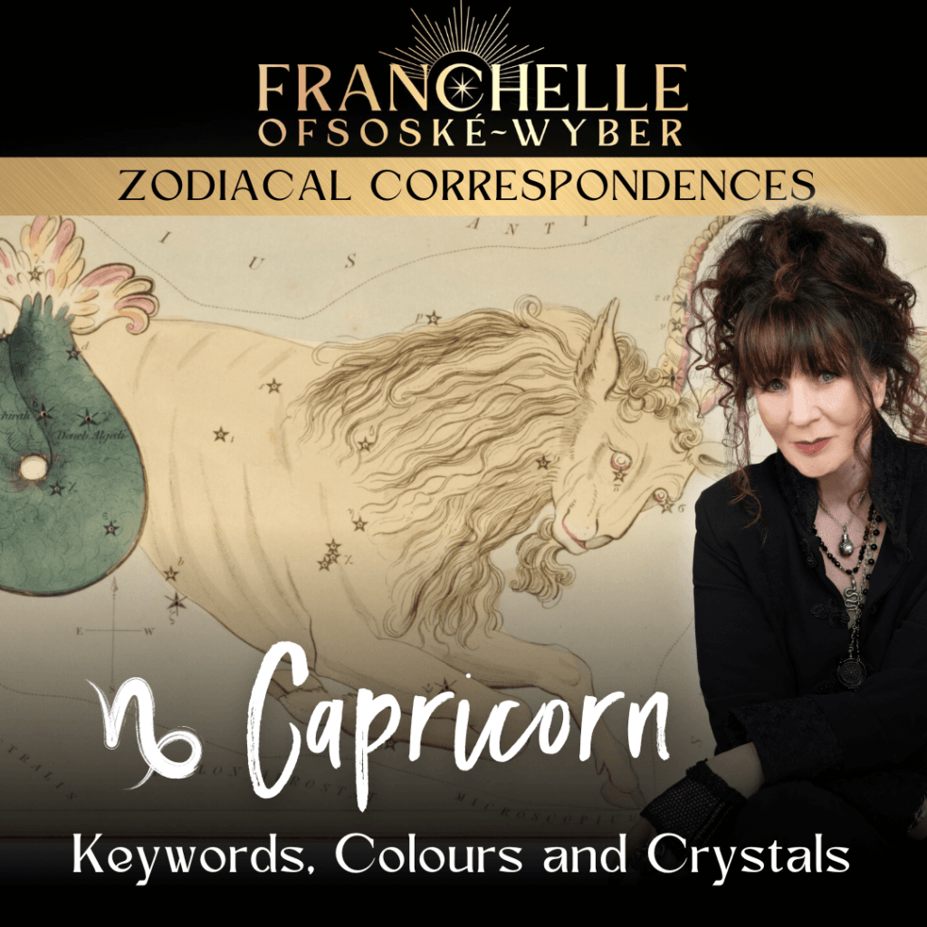 Capricorn: Keywords, Colours and Crystals – Zodiacal Correspondences