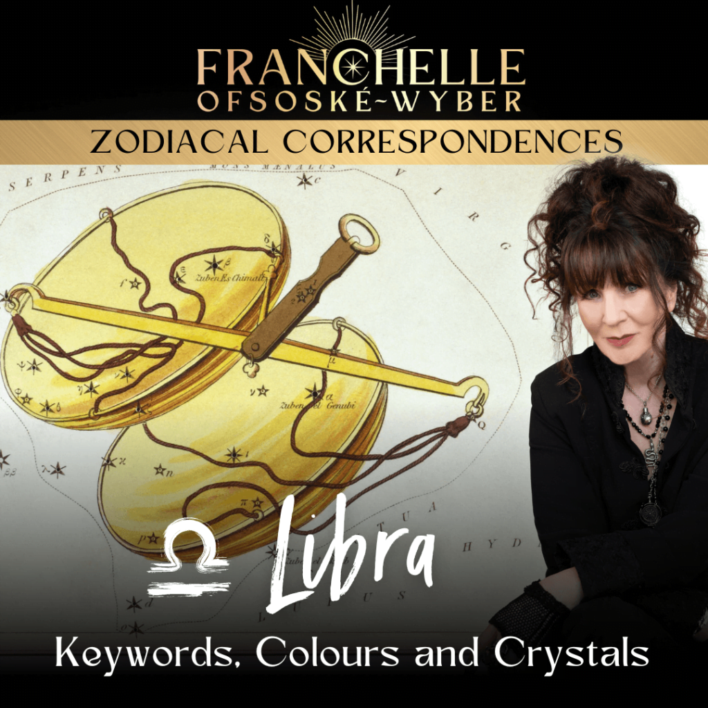 Libra: Keywords, Colours, Crystals – Zodiacal Correspondences