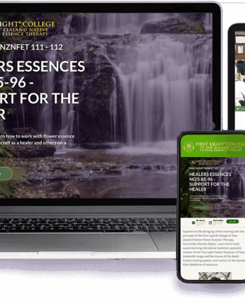 First Light® NZNFET 111-112 Healers Essences No's 85-96 - Support for the Healer