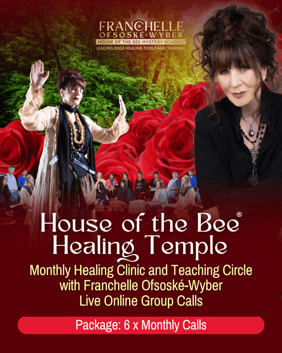 House of the Bee® Healing Temple Package x 6 Calls with Franchelle Ofsoské-Wyber (HOBHT02-07)