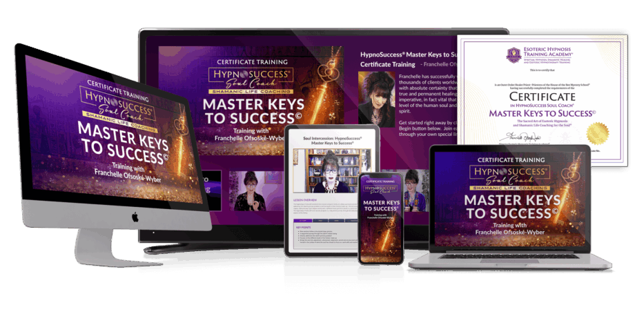 HypnoSuccess Soul Coach® Master Keys to Success© Certificate Training